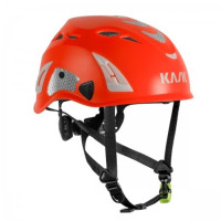 義大利 KASK SUPERPLASMA PL HI VIZ 高能見度防護頭盔 螢光紅